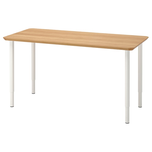 IKEA ANFALLARE / OLOV desk, 55 1/8x25 5/8 in White, Ikea Ireland | 9072CYVAO