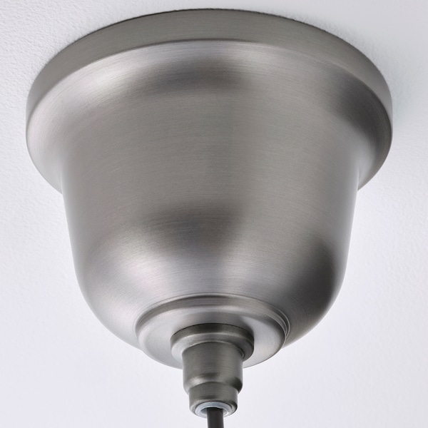 IKEA ANKARSPEL pendant lamp, pewter effect, 15 in, Ikea Ireland | 3250WDTBK