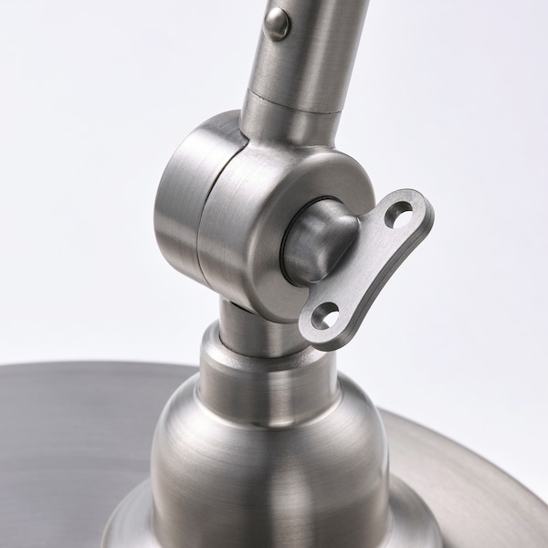 IKEA ANKARSPEL work lamp with LED bulb, pewter effect, Ikea Ireland | 8075JVLZN