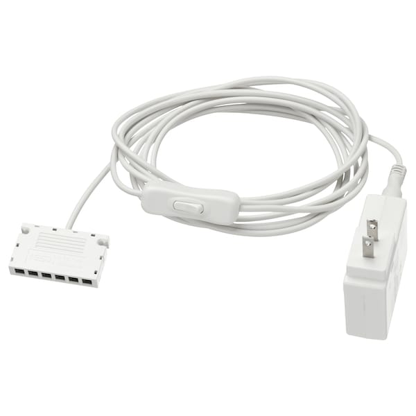 IKEA ANSLUTA LED driver with cord, white, 19 W, Ikea Ireland | 7632WIUEX