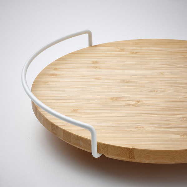 IKEA APTITLIG lazy Susan, organizer bamboo, 11 in, Ikea Ireland | 8465BWCHE