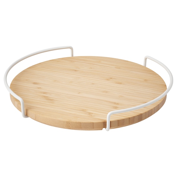 IKEA APTITLIG lazy Susan, organizer bamboo, 11 in, Ikea Ireland | 8465BWCHE