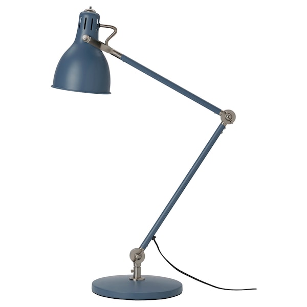 IKEA ARÖD work lamp with LED bulb, turquoise, Ikea Ireland | 5487KSEFT