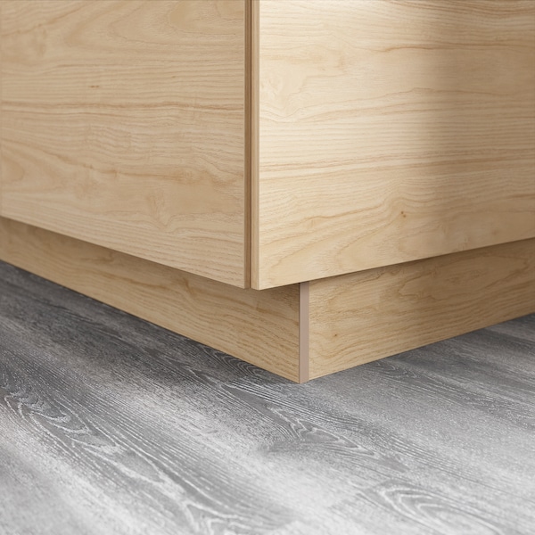 IKEA ASKERSUND Toekick, light ash effect, 84x4 1/2 in, Ikea Ireland | 4390TXEJC