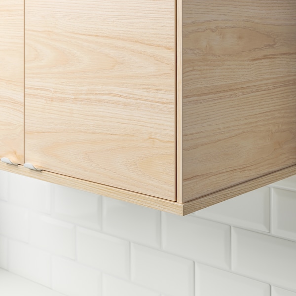 IKEA ASKERSUND rounded deco strip, light ash effect, 87 in, Ikea Ireland | 7284IKYGP