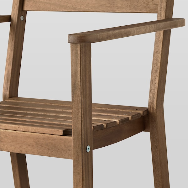 IKEA ASKHOLMEN armchair, outdoor, dark brown, Ikea Ireland | 2817YSWKI