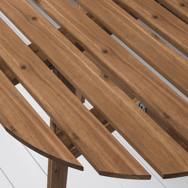 IKEA ASKHOLMEN table for wall, outdoor, folding dark brown, 27 1/2x17 3/8 in, Ikea Ireland | 3165HSDGE