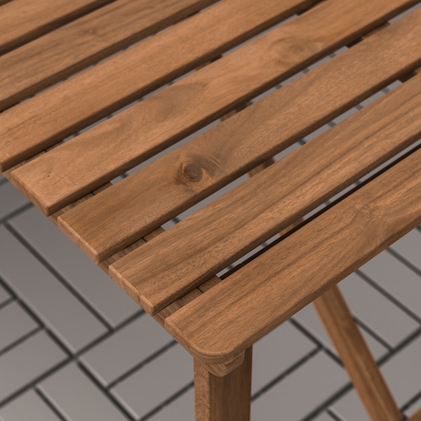 IKEA ASKHOLMEN table, outdoor, dark brown, 56 1/4x29 1/2 in, Ikea Ireland | 1390NLABT