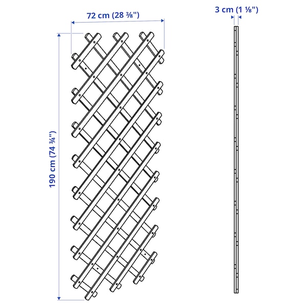 IKEA ASKHOLMEN trellis Dark Brown, Ikea Ireland | 9742VDUJR