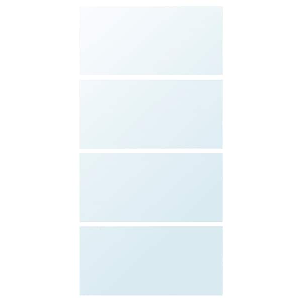 IKEA AULI 4 panels for sliding door frame, mirror glass, 39 3/8x79 1/8 in, Ikea Ireland | 8043ITPYZ