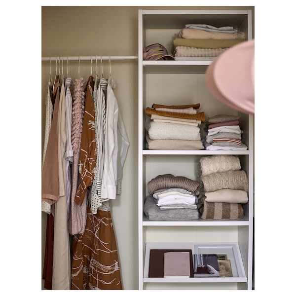 IKEA AURDAL wardrobe combination, 47-60x15 3/4x87 in White, Ikea Ireland | 6854TLCEF
