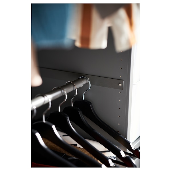 IKEA AURDAL wardrobe combination, dark gray, 68 1/2-94 1/2x15 3/4x87 in, Ikea Ireland | 9782JONVY
