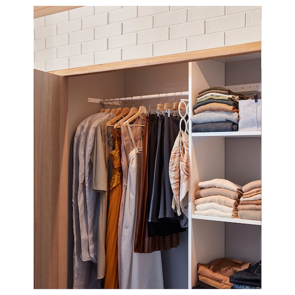 IKEA AURDAL wardrobe combination, white, 68 1/2-94 1/2x15 3/4x87 in, Ikea Ireland | 6041BFXHP
