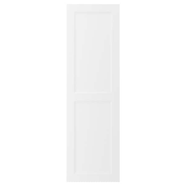 IKEA AXSTAD Door, 18x60 in Matt White, Ikea Ireland | 1694NQWMY