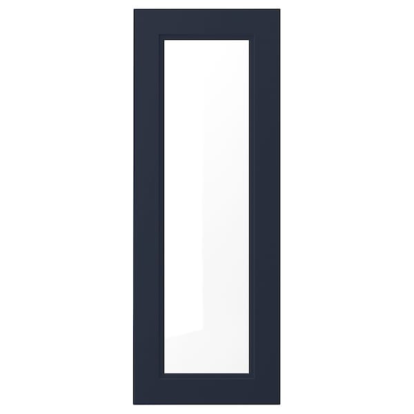 IKEA AXSTAD glass door, matte blue, 15x40 in Blue, Ikea Ireland | 4269JXUNV