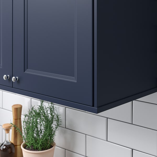 IKEA AXSTAD rounded deco strip, matte blue, 87 in, Ikea Ireland | 9836JTMER