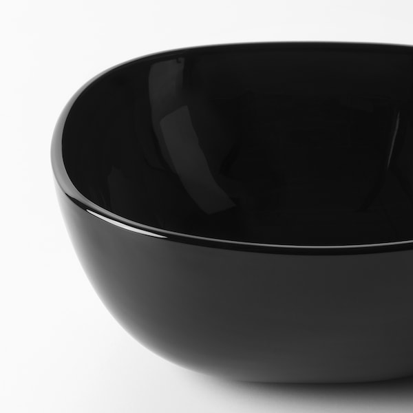 IKEA BACKIG bowl, black, 5 ½ in, 4 pack, Ikea Ireland | 7539CAUDW