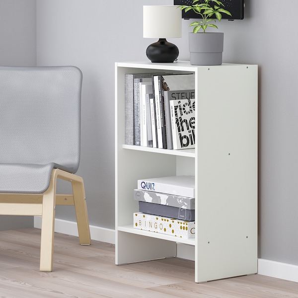 IKEA BAGGEBO bookcase, white, 19 5/8x11 3/4x31 1/2 in, Ikea Ireland | 0279VABHW