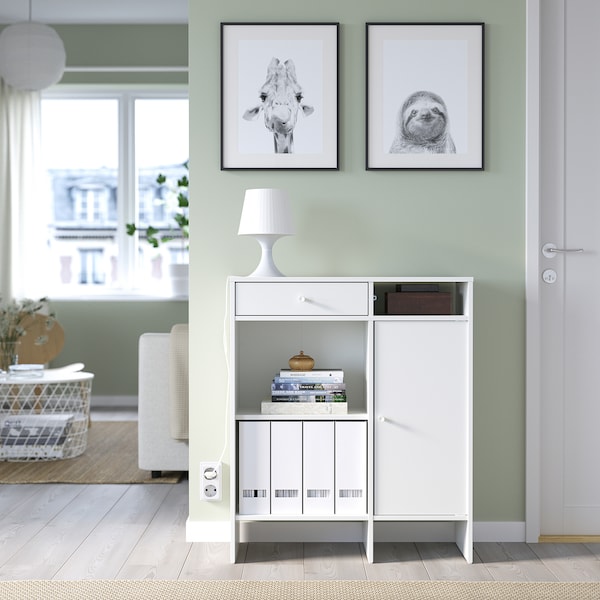 IKEA BAGGEBO sideboard, white, 30 3/4x36 1/4 in, Ikea Ireland | 0625DAQFC