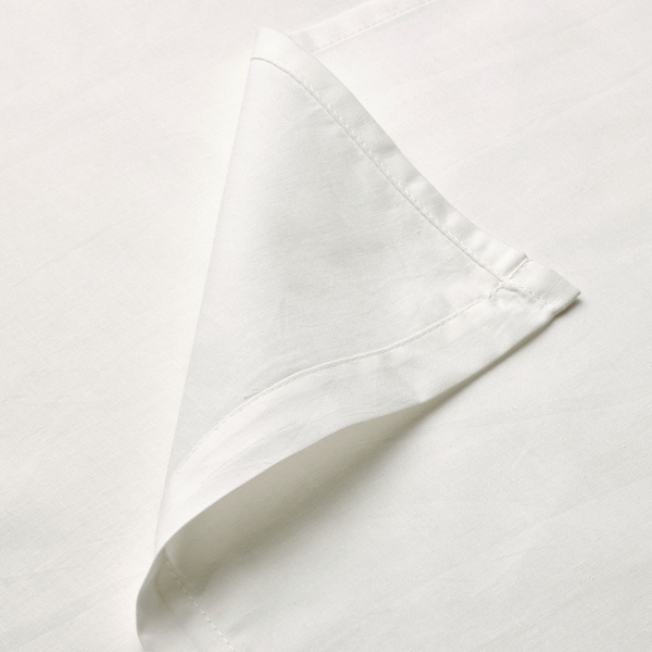 IKEA BALSAMPOPPEL sheet set, Full/Double White, Ikea Ireland | 7954VIDHZ