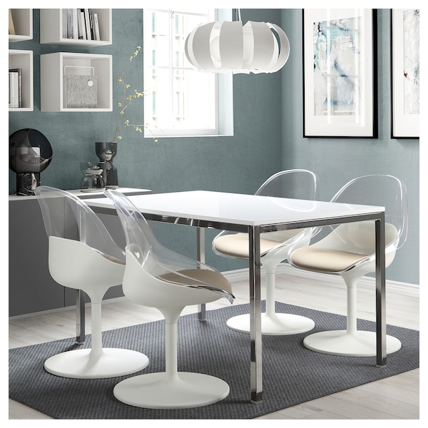 IKEA BALTSAR swivel chair White, Ikea Ireland | 2976XJFVY