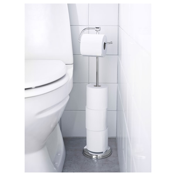 IKEA BALUNGEN Toilet roll holder, chrome plated, Ikea Ireland | 6938HCDEO