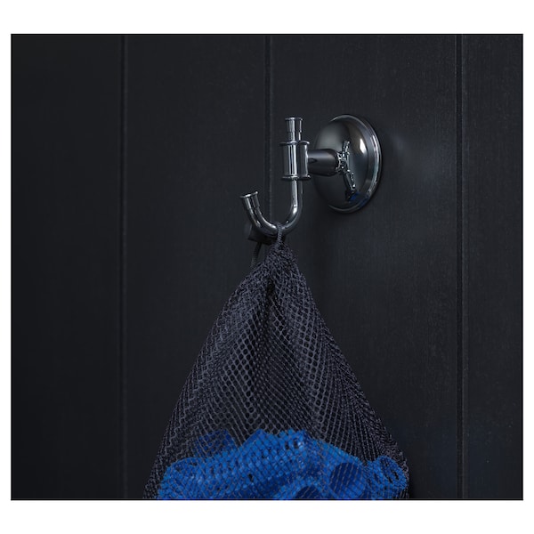 IKEA BALUNGEN hook, chrome plated, 2 pack, Ikea Ireland | 6481QHGOW