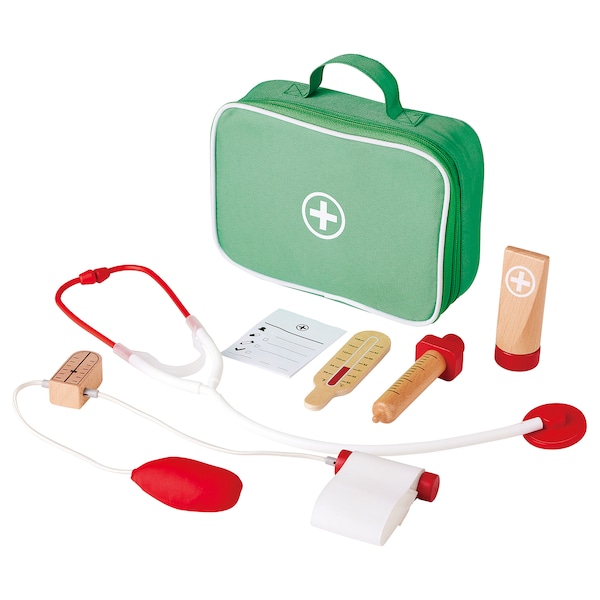IKEA BARKBORRE 7-piece toy doctor’s set, Ikea Ireland | 8615KNSJV