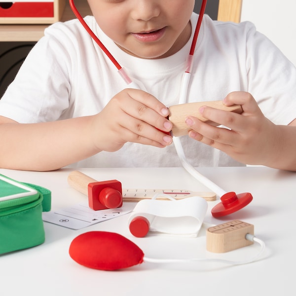 IKEA BARKBORRE 7-piece toy doctor’s set, Ikea Ireland | 8615KNSJV