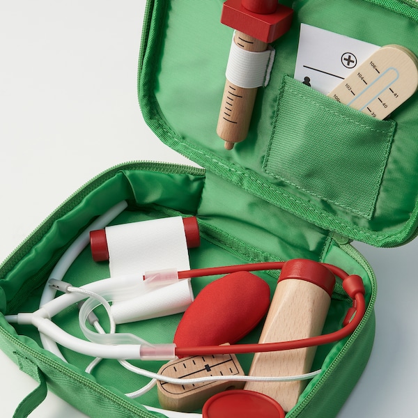IKEA BARKBORRE 7-piece toy doctor’s set, Ikea Ireland | 8615KNSJV