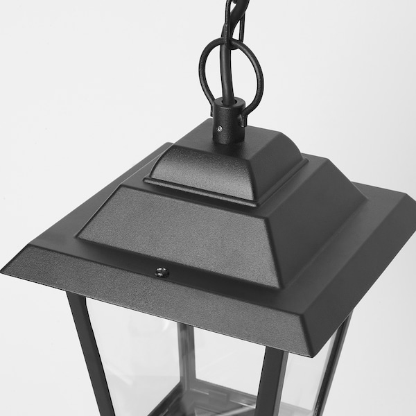 IKEA BÄCKFRÄNE pendant lamp, outdoor black, Ikea Ireland | 6792NBDFO
