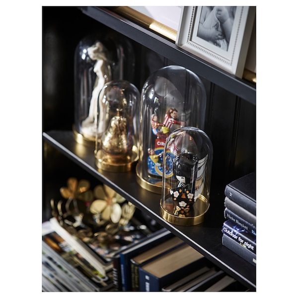 IKEA BEGÅVNING glass dome with base, 10 in, Ikea Ireland | 7682RKVOQ