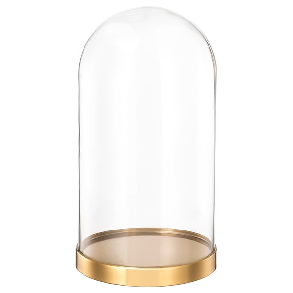 IKEA BEGÅVNING glass dome with base, 10 in, Ikea Ireland | 7682RKVOQ
