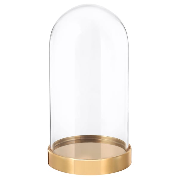 IKEA BEGÅVNING glass dome with base, 7 in, Ikea Ireland | 8576CBTZY