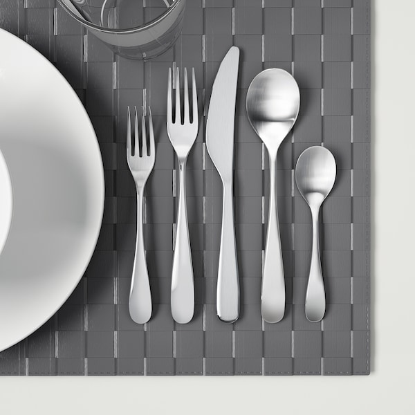 IKEA BEHAGFULL 20-piece flatware set, stainless steel, Ikea Ireland | 6571TYFBU