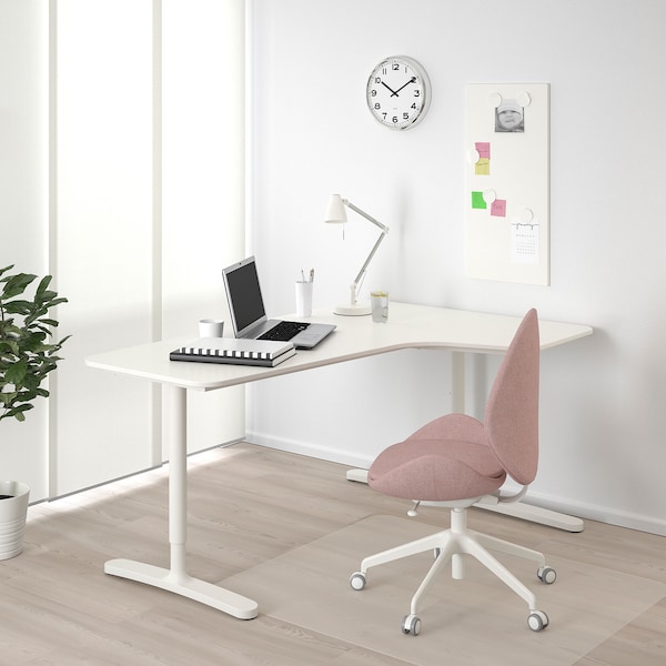 IKEA BEKANT corner desk-right, 63x43 1/4 in White, Ikea Ireland | 0741CATYR