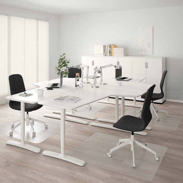 IKEA BEKANT corner desk-right, 63x43 1/4 in White, Ikea Ireland | 0741CATYR