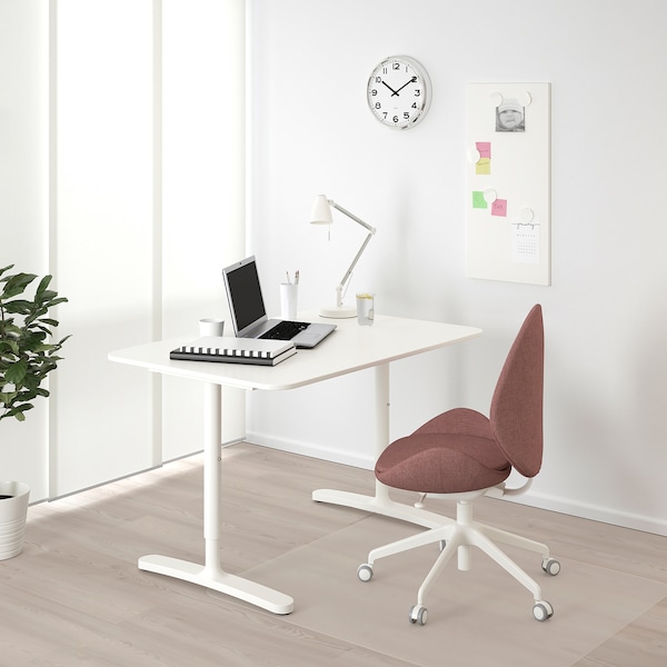 IKEA BEKANT desk, 47 1/4x31 1/2 in White, Ikea Ireland | 7631QSEDW