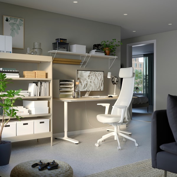 IKEA BEKANT desk, 63x31 1/2 in White, Ikea Ireland | 3276ZDVGJ