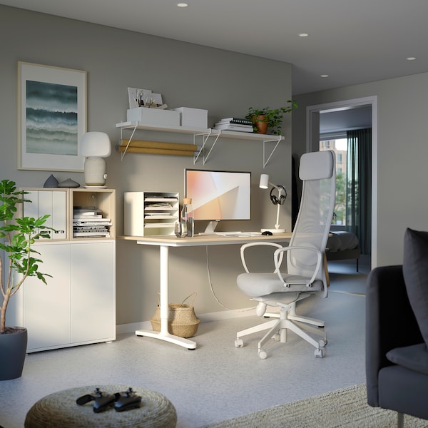 IKEA BEKANT desk, 63x31 1/2 in White, Ikea Ireland | 3276ZDVGJ