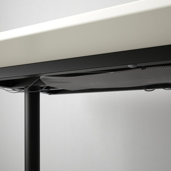 IKEA BEKANT desk, 63x31 1/2 in White / Black, Ikea Ireland | 9271SLZAX