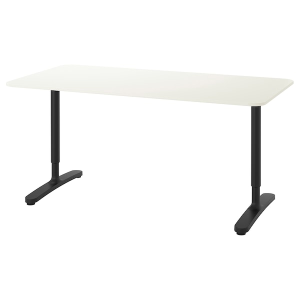 IKEA BEKANT desk, 63x31 1/2 in White / Black, Ikea Ireland | 9271SLZAX
