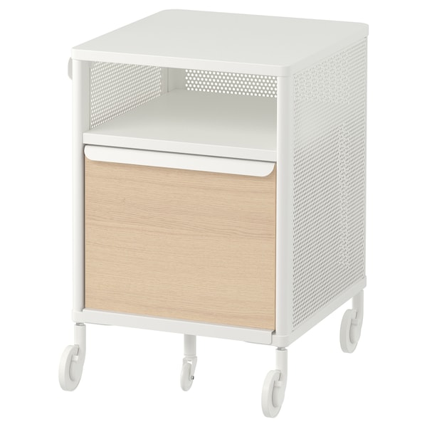 IKEA BEKANT storage unit on casters, 16 1/8x24 in White, Ikea Ireland | 7540TVYOI