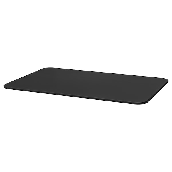IKEA BEKANT tabletop stained ash veneer, 47 1/4x31 1/2 in Black, Ikea Ireland | 0972RZQEX