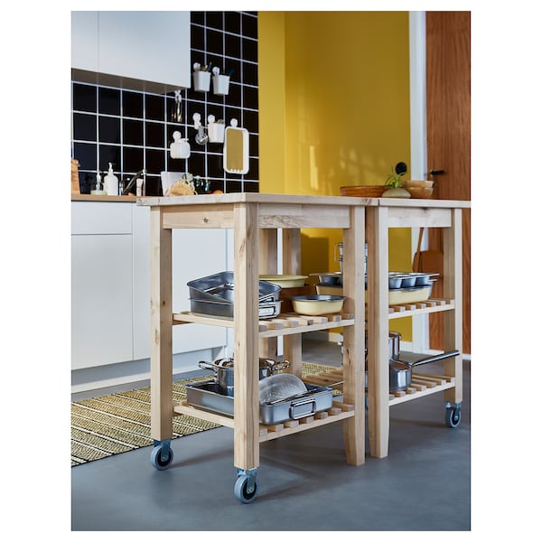IKEA BEKVÄM kitchen cart, beech, 22 7/8x19 5/8 in, Ikea Ireland | 3978NXYZM