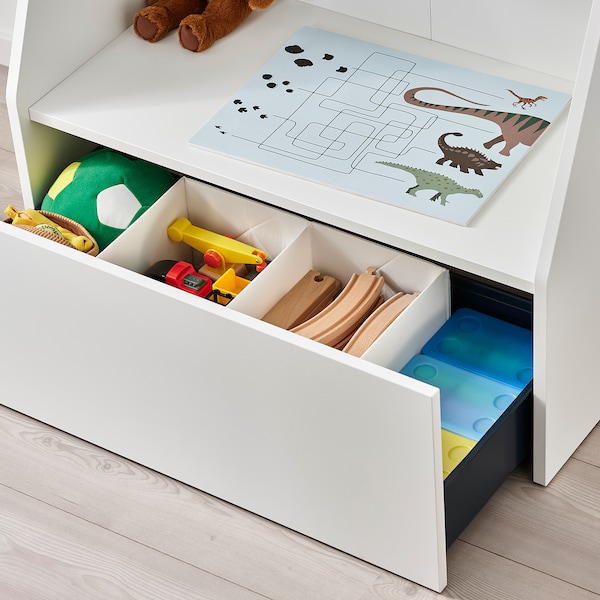 IKEA BERGIG book display with storage, white, Ikea Ireland | 7653KEHUJ