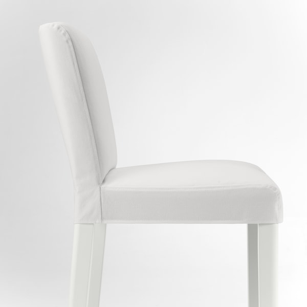 IKEA BERGMUND bar stool with backrest White / Inseros White, Ikea Ireland | 5210YVGHU