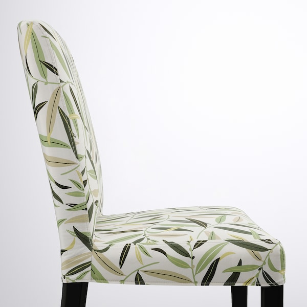 IKEA BERGMUND chair Black / Fågelfors Multicolor, Ikea Ireland | 2307ERCXL