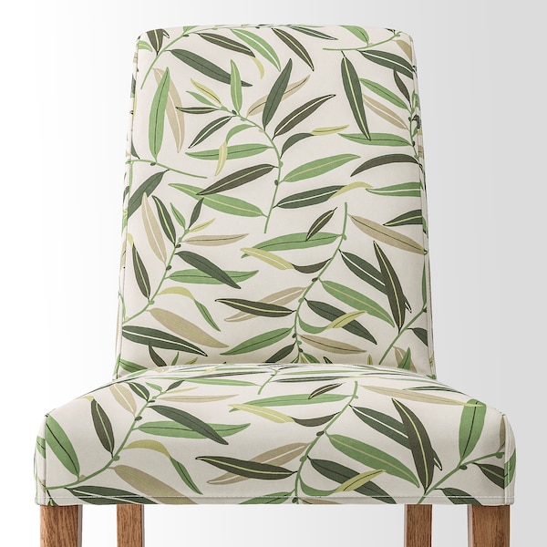 IKEA BERGMUND chair Oak Effect / Fågelfors Multicolor, Ikea Ireland | 8913LBAPS