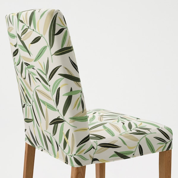 IKEA BERGMUND chair Oak Effect / Fågelfors Multicolor, Ikea Ireland | 8913LBAPS